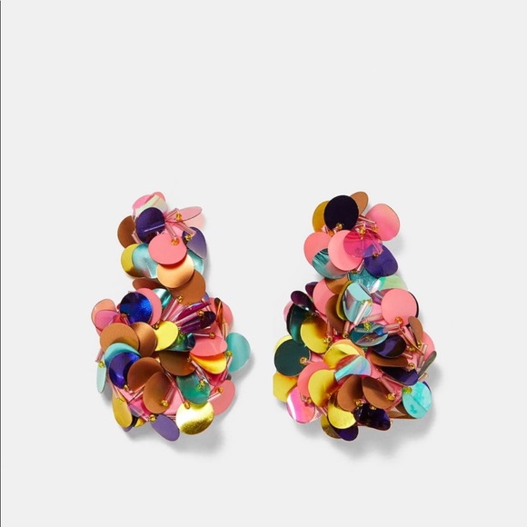 Zara Jewelry - HOST PICK ๐ Zara Colorful sequins earrings Zara Jewelry - HOST PICK ๐ Zara Colorful sequins earrings